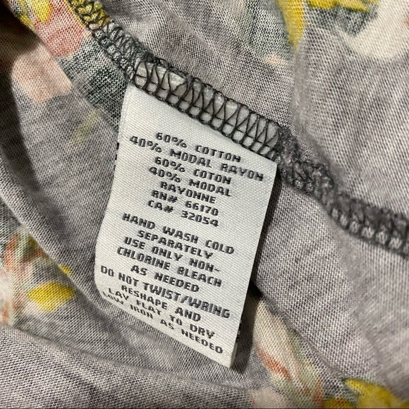 Kimchi Blue Multicolored Sheer Floral Swing Tank Sz Small - Picture 5 of 9